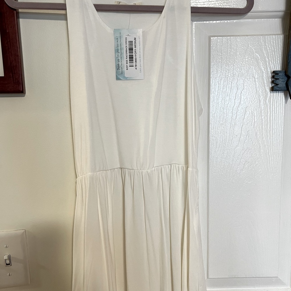 White tank dress